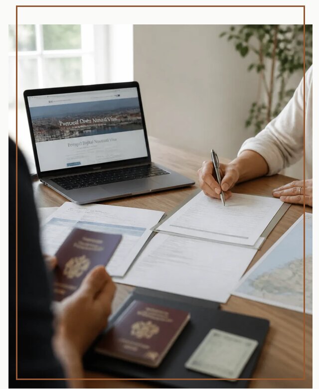 Оформление Digital Nomad и ВНЖ Португалии в Артёме